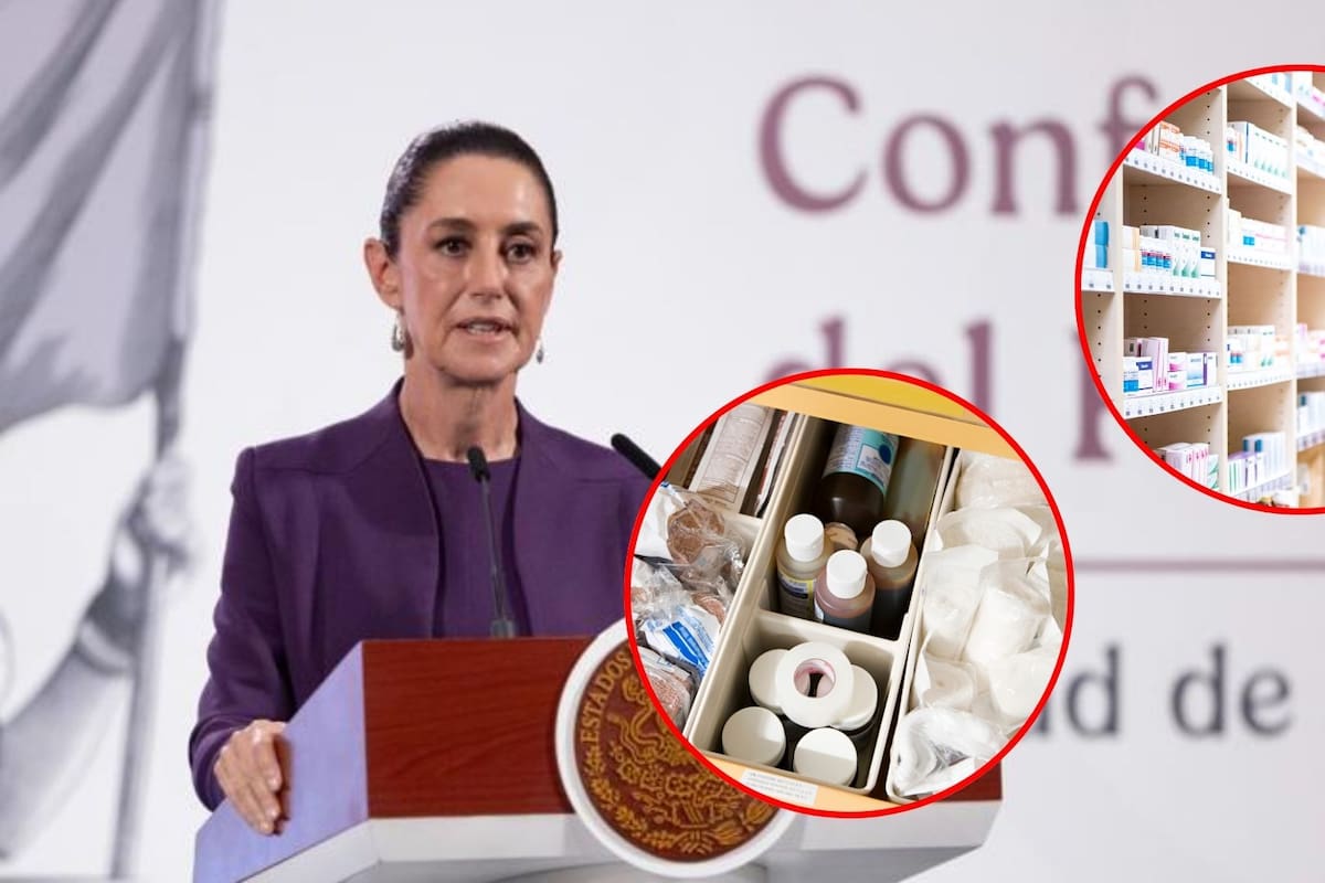 México importa 65% de sus medicamentos; Sheinbaum anuncia plan para recuperar soberanía farmacéutica
