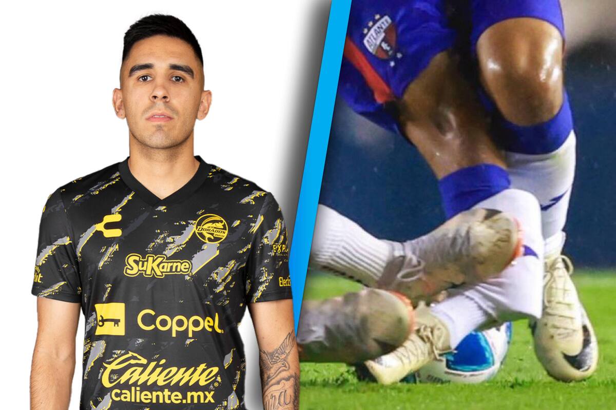 Sancionan a jugador de Dorados tras fracturar al 'Hobbit' Bermúdez en la Liga Expansión MX