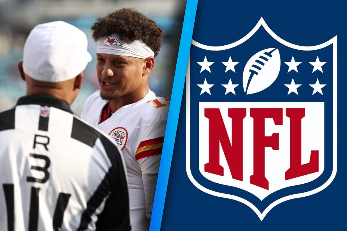 Acusan a Patrick Mahomes de "manipular" el partido contra los Falcons tras conversación con árbitro