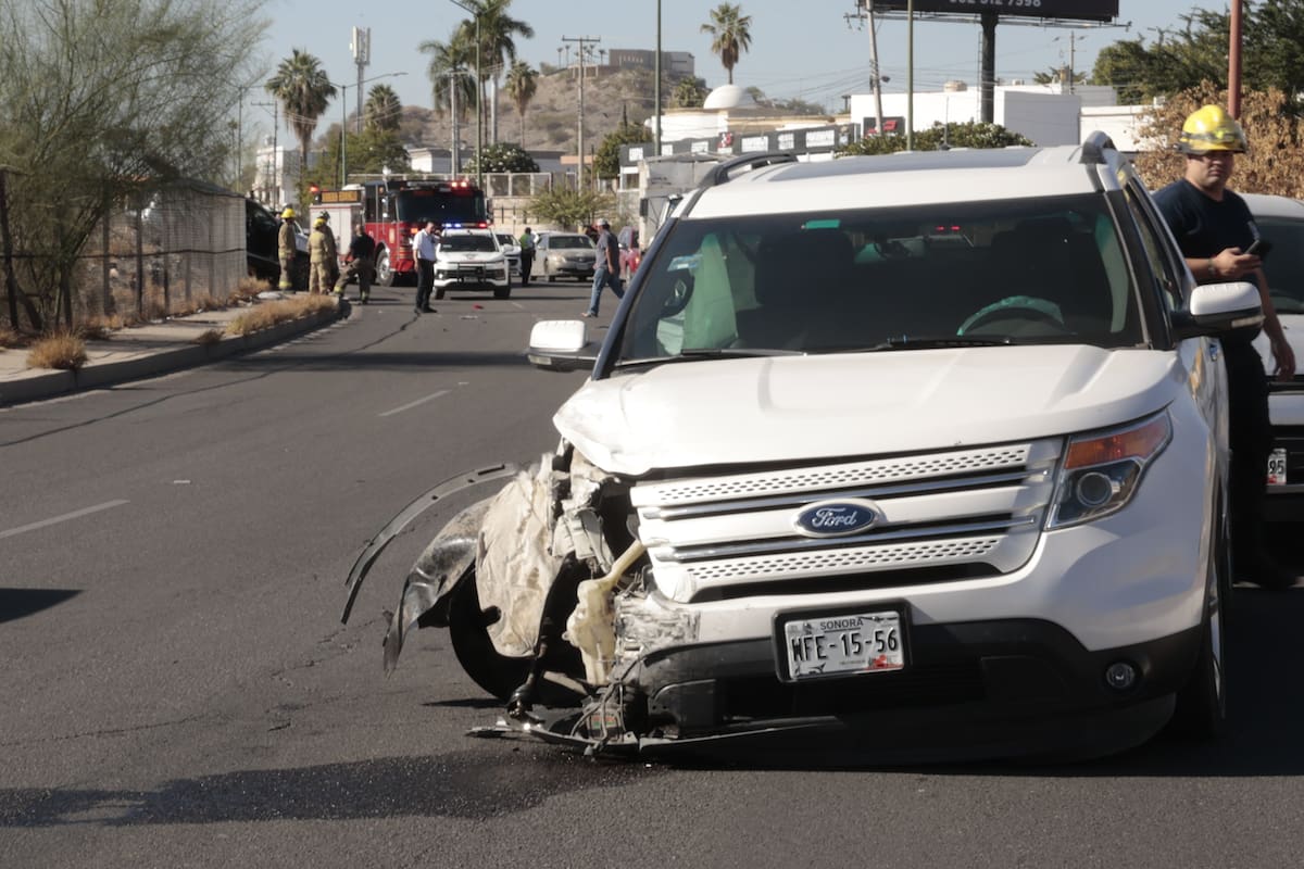 Sonora registra más de 20 mil accidentes viales en lo que va del año