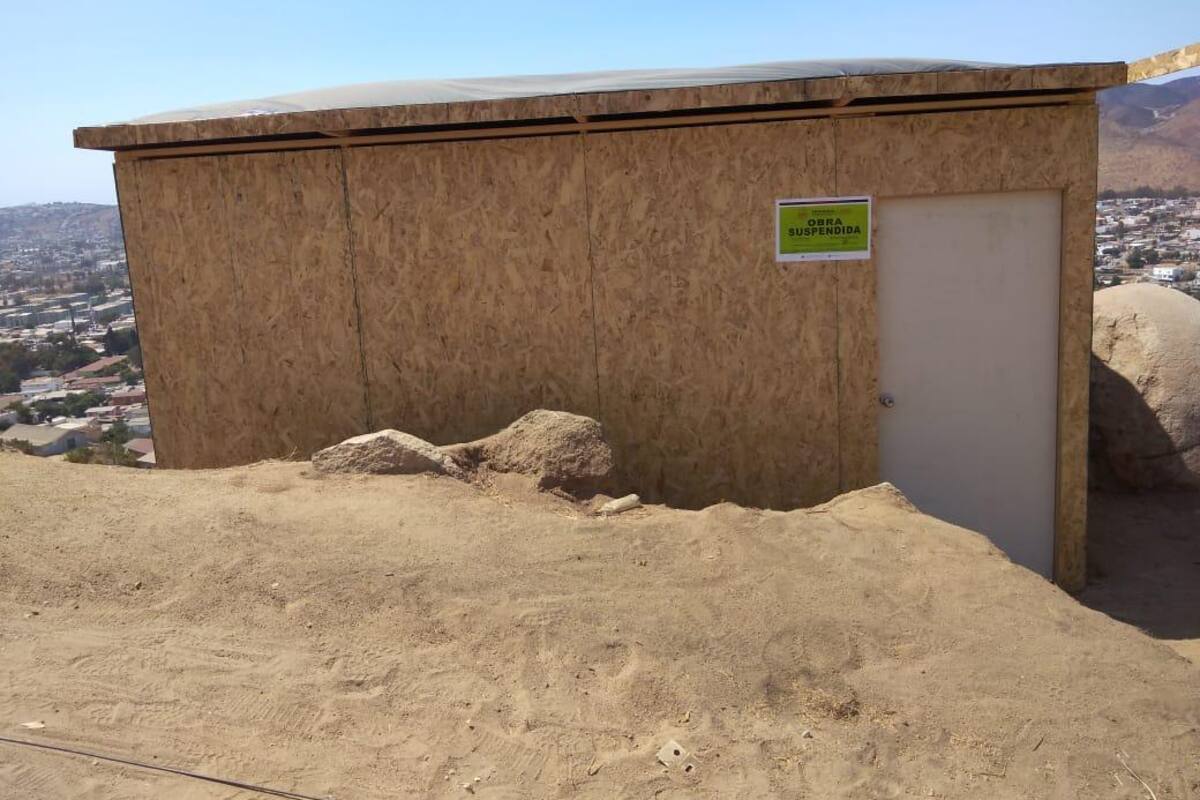 Suspenden construcción de invasión de Lomas de la Presa