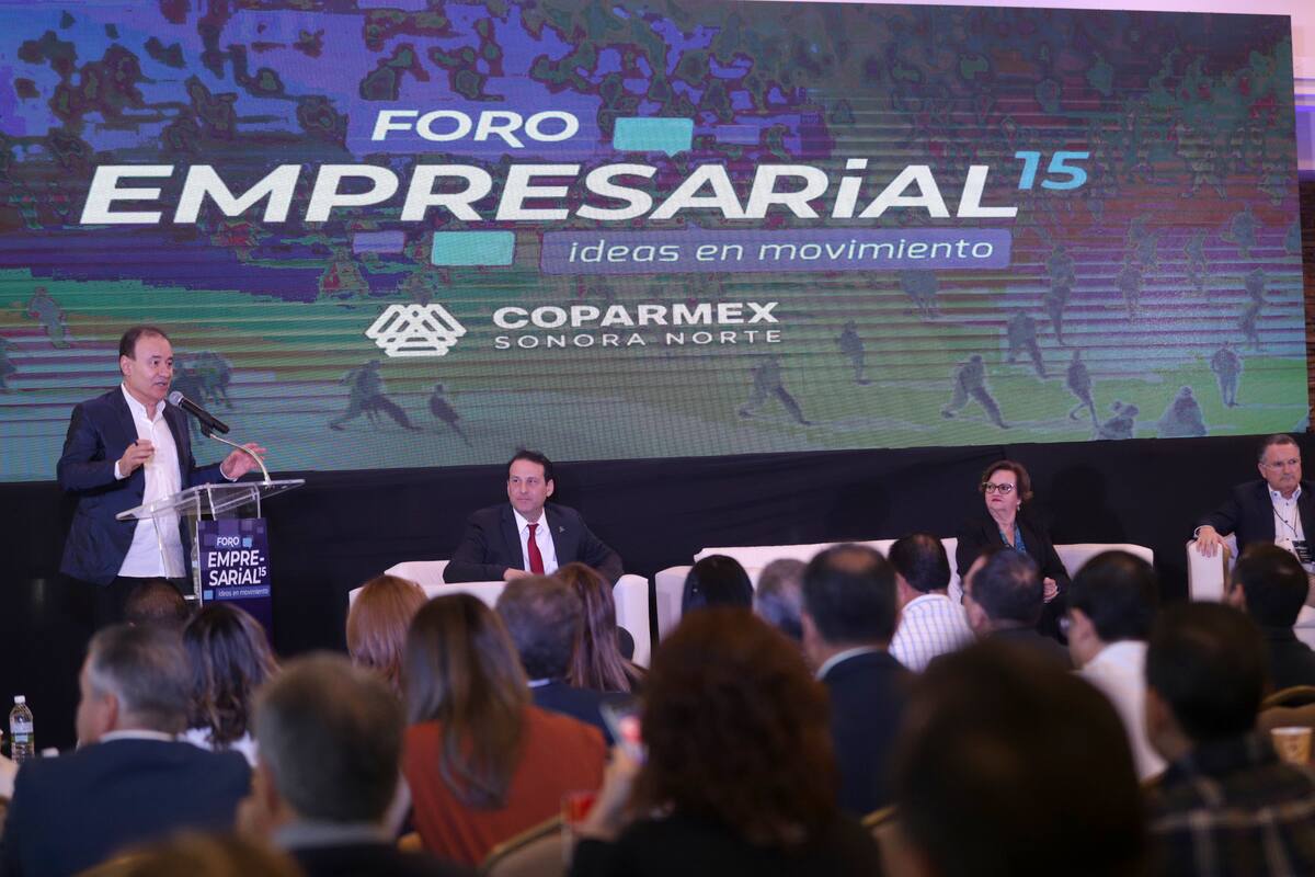 Comparten ideas en Foro Empresarial Coparmex Sonora Norte