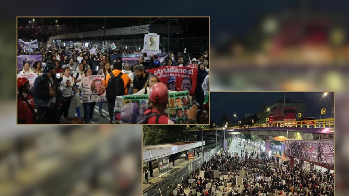 Mientras inicia el Mundial 2026, familiares de desaparecidos toman las calles de la CDMX para exigir avances en la búsqueda e identificación de personas