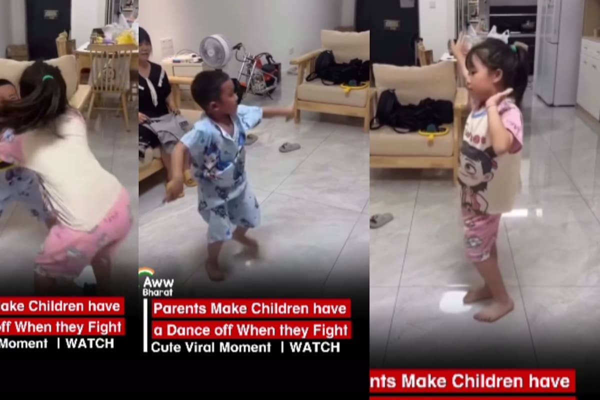 “Ponen a los niños a bailar”: padres se vuelven virales por su curiosa forma de detener las peleas de sus hijos