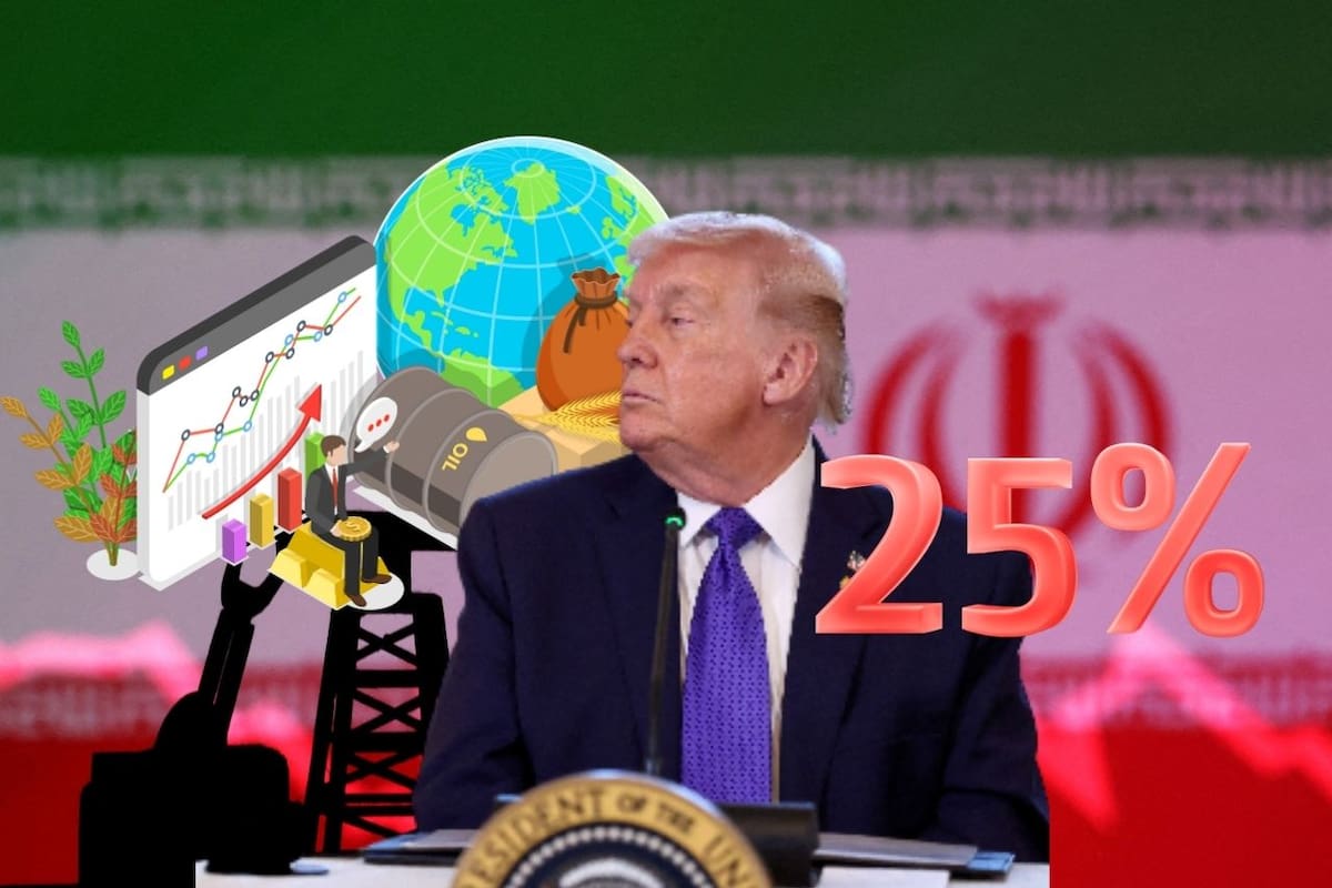 Trump impone arancel del 25% a países que negocien con Irán tras semanas de protestas mortales y amenazas de guerra