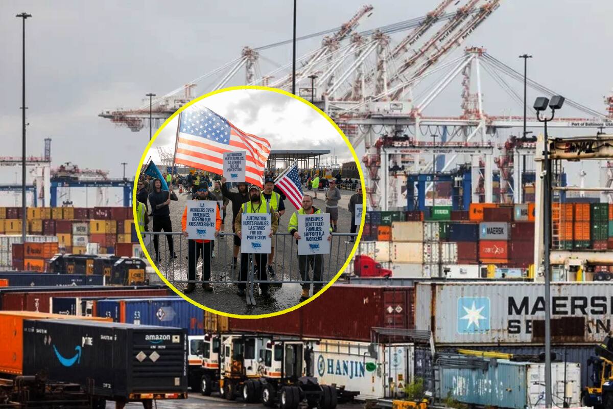 Puertos de Estados Unidos cerrados por huelga de trabajadores: ¿Cómo impactaría en la inflación? Puntos clave para entender qué está pasando