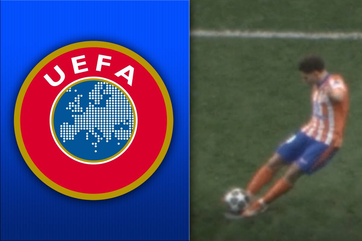 ¡Más polémico aún! Así probó la UEFA el doble toque en el penal de Julián Álvarez