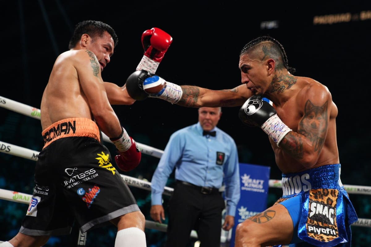Manny Pacquiao, a los 46 años, empata con Mario Barrios y exige revancha por el título del CMB