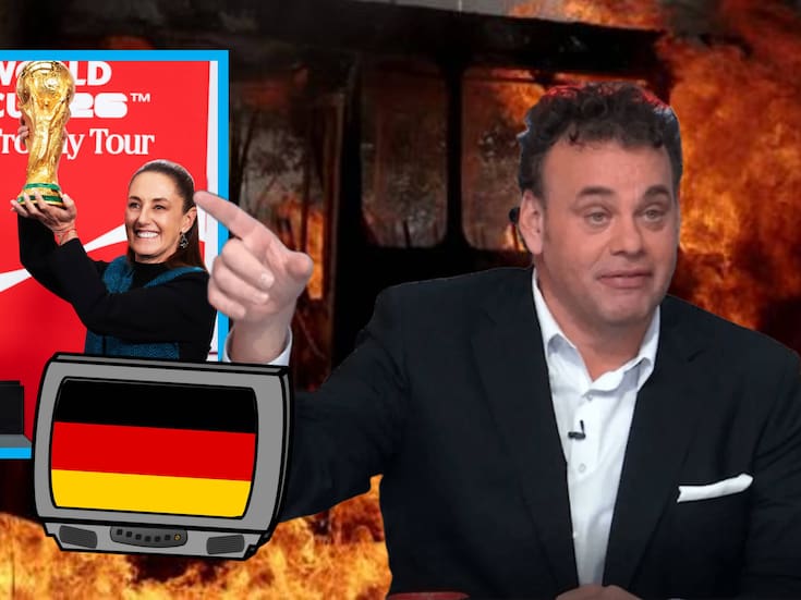 David Faitelson apareció en reportaje de la televisión alemana sobre el Mundial 2026, criticando la violencia en México y al gobierno de Claudia Sheinbaum