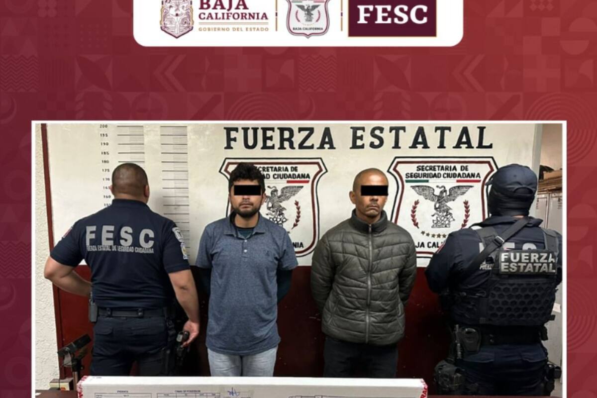 Decomisan armas de fuego de alto calibre en Tijuana y Tecate