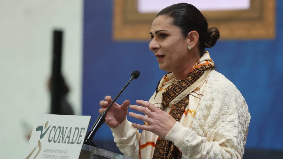 Ana Gabriela Guevara dejó el cargo de directora de Conade tras seis años. / Foto: Conade.