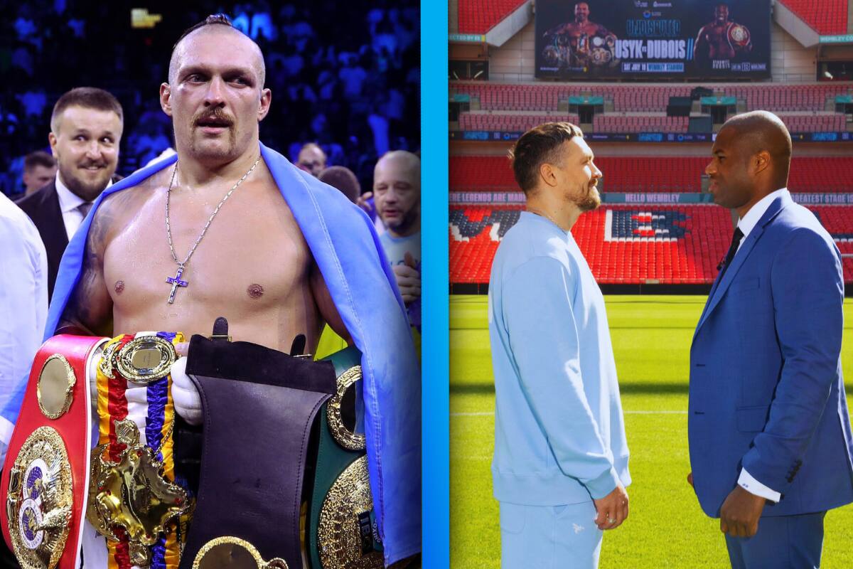 Oleksandr Usyk y Daniel Dubois pelearán para ver quien es el campeón indiscutido de los peso pesado