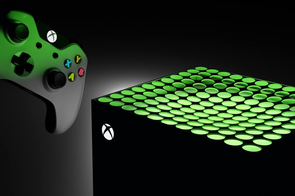 Así se vería la Xbox Series X si se estrenara la edición blanca y digital anunciada en filtraciones