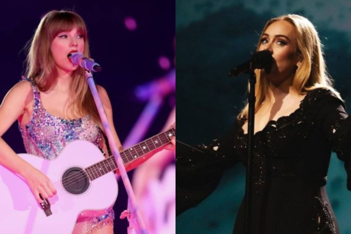 Adele afirma que Taylor Swift necesita un descanso del 'The Eras Tour