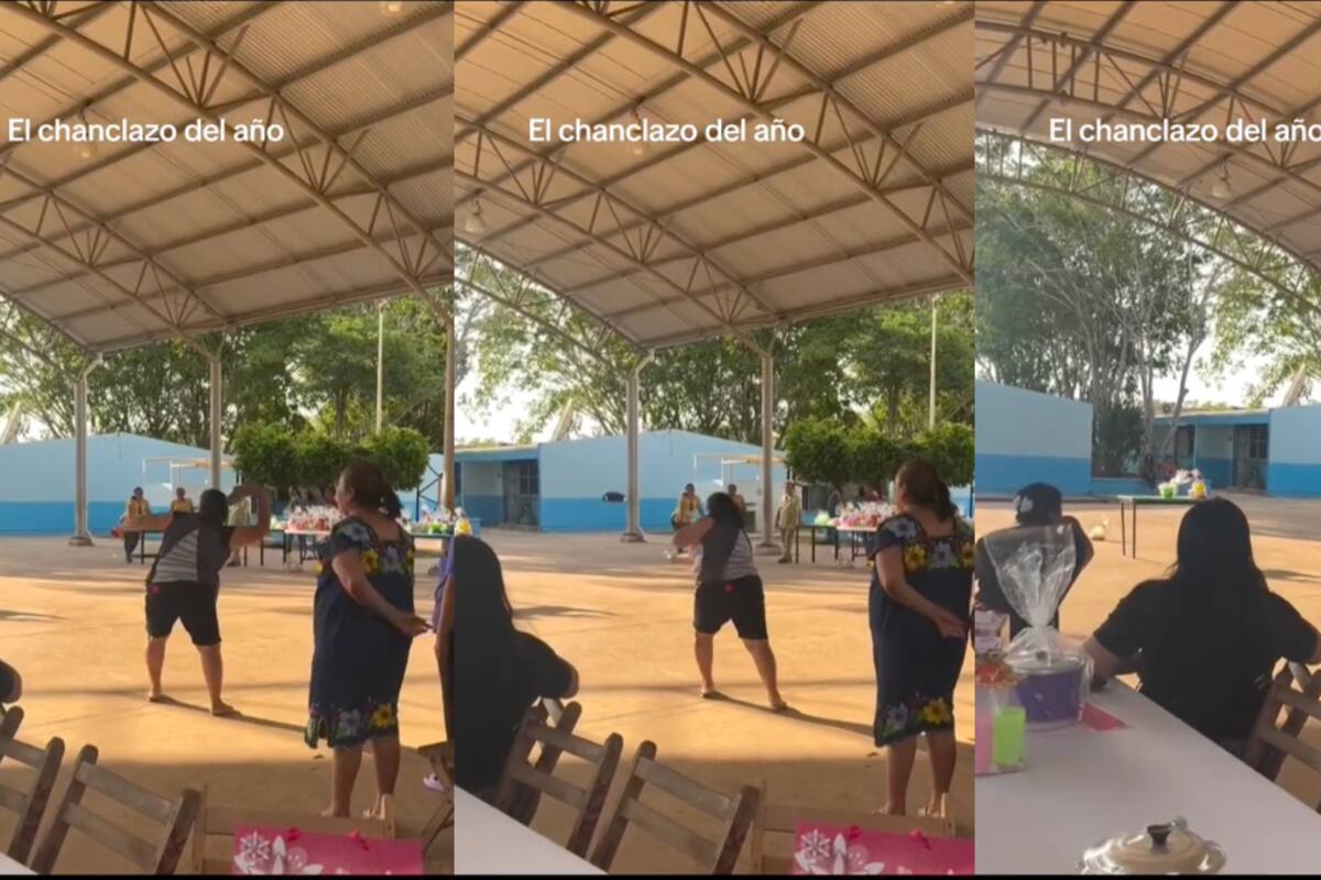 Festejo del día de las madres en escuela conquista las redes: conoce el “concurso de chanclazos”