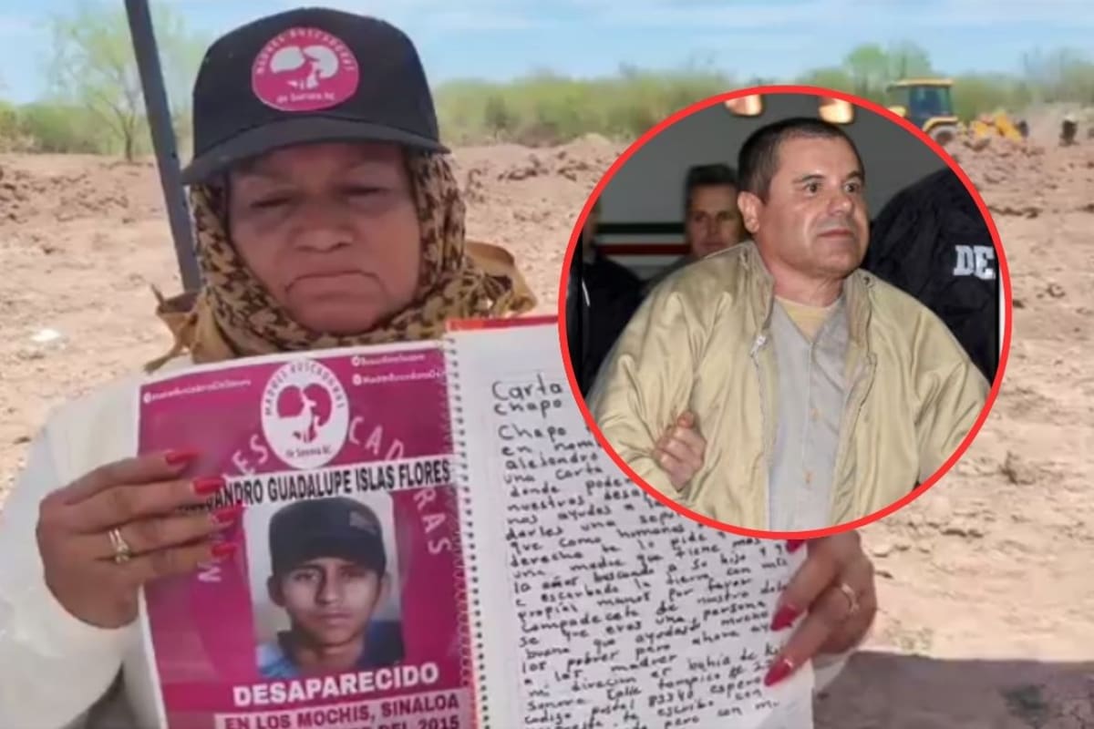 “Te suplico que nos digas dónde podemos encontrar a nuestros desaparecidos”: Ceci Flores escribe carta a “El Chapo” Guzmán para pedir información sobre víctimas del Cártel de Sinaloa