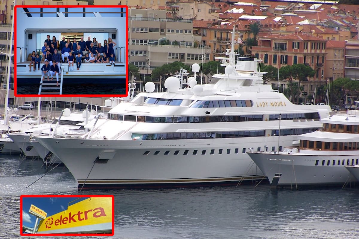 Ricardo Salinas Pliego, uno de los empresarios más ricos de México según Forbes, disfruta de dos lujosos yates: el Lady Moura y el Azteca, valuados en miles de millones de pesos.