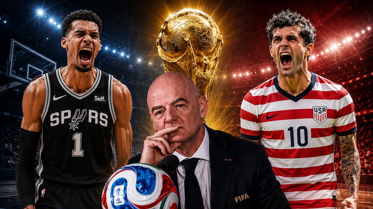 ¿Por qué a la FIFA le urge que HOY ganen los Spurs en las Finales de la NBA?