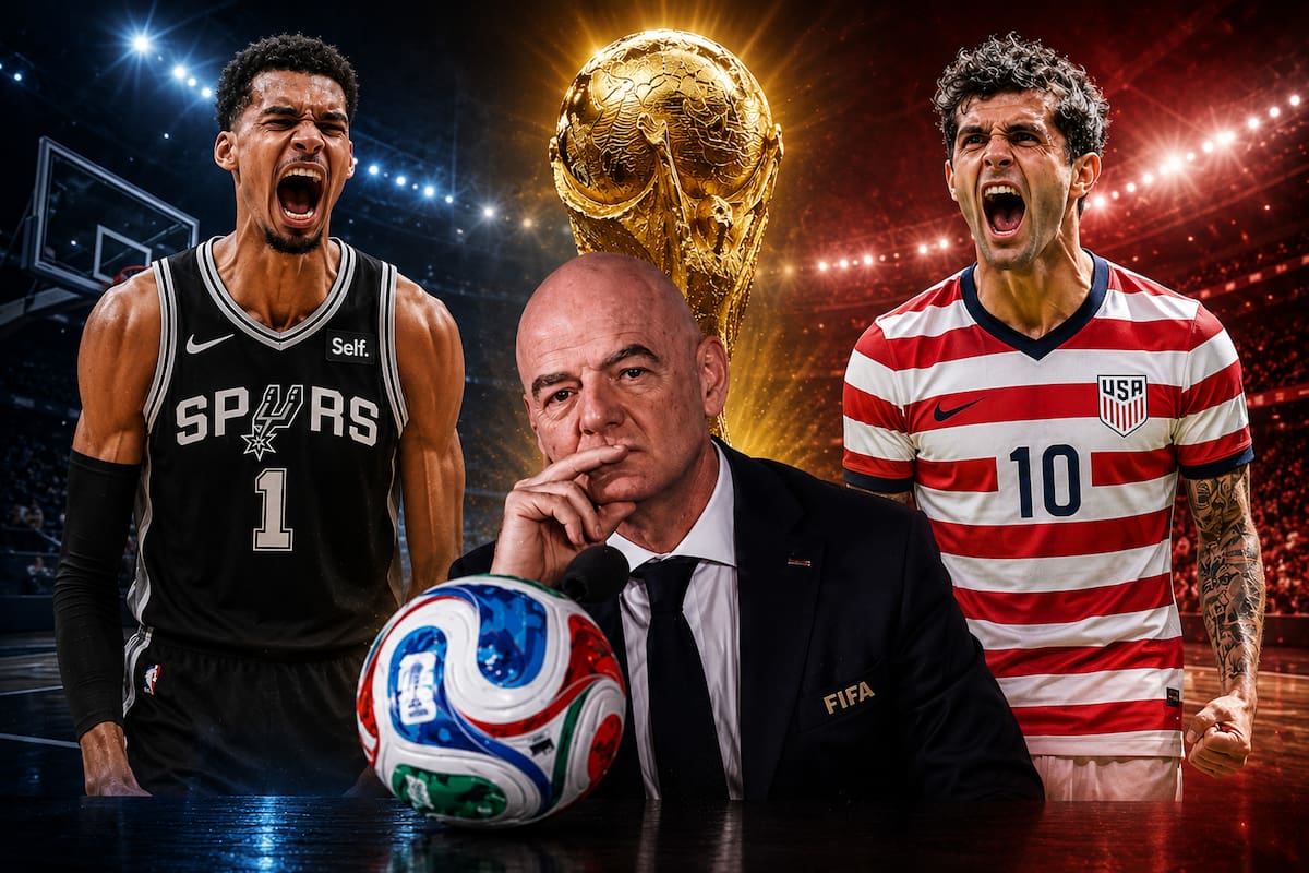 ¿Por qué a la FIFA le urge que HOY ganen los Spurs en las Finales de la NBA?
