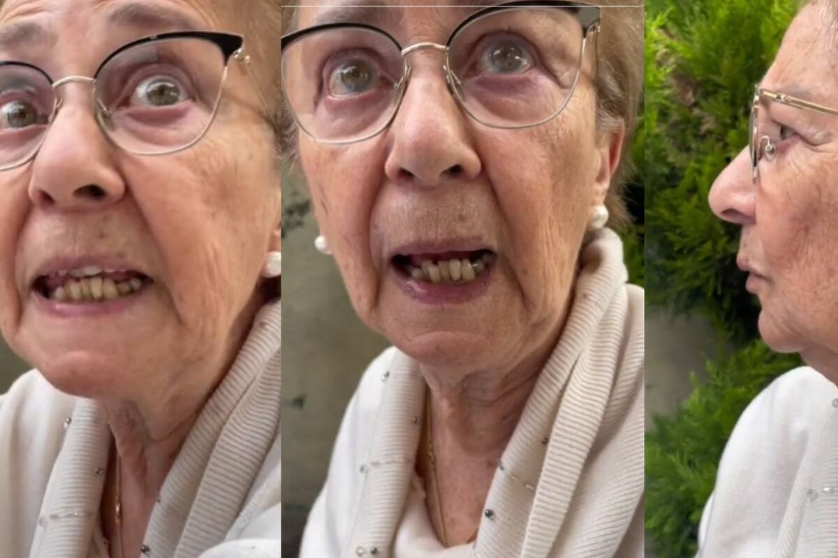 “Quiero estar con mis nietos”: Abuela asegura que se aburre con las personas mayores
