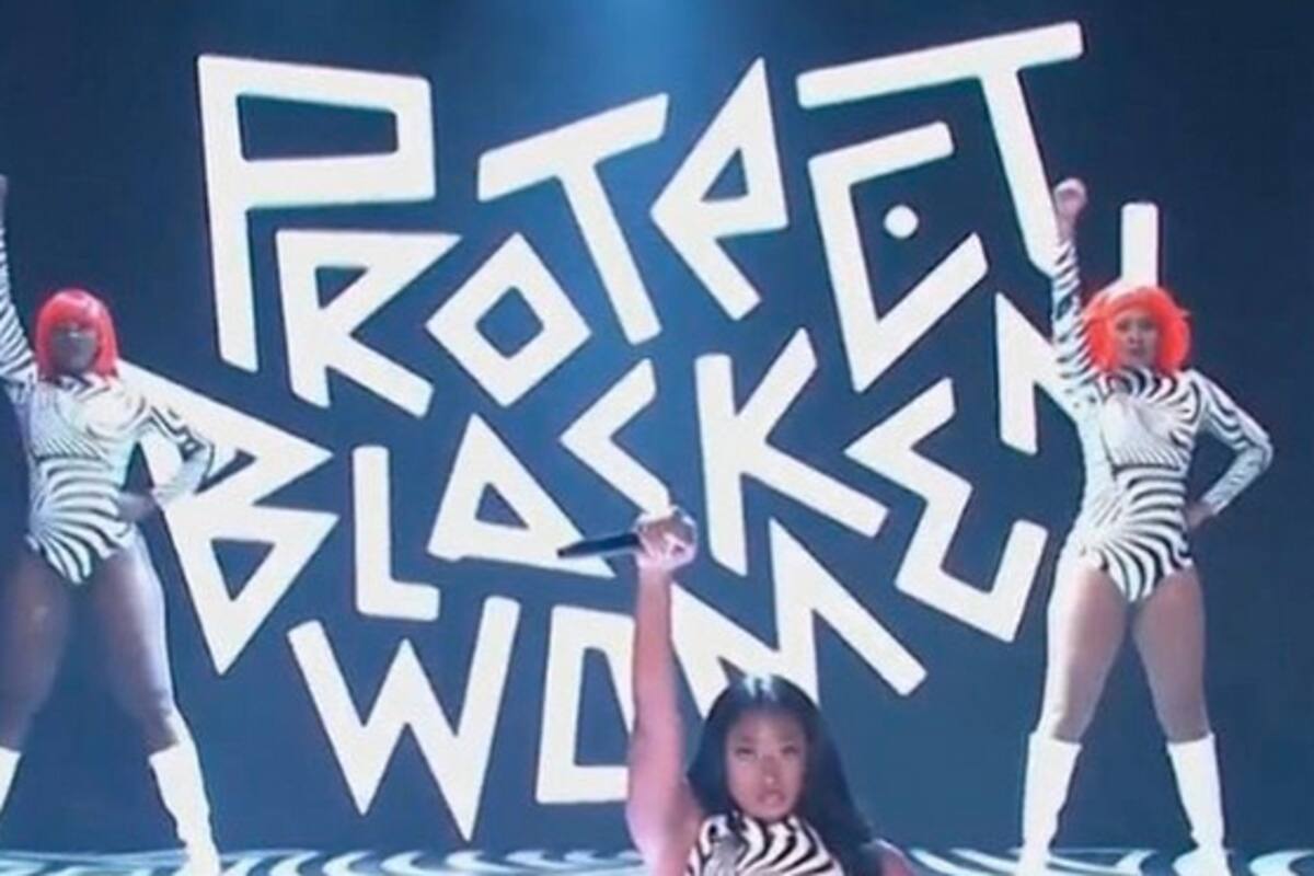 Megan Thee Stallion habla sobre la violencia a mujeres negras en "Saturday Night Live"