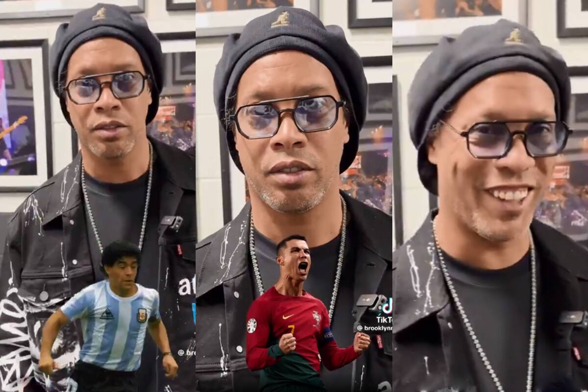 Ronaldinho elige al mejor futbolista de la historia y no es Messi