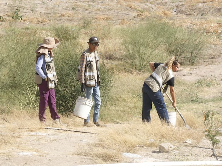 Reforestan La Sauceda: Plantan más de mil 500 árboles nativos en el polígono Suroeste del Bosque Urbano