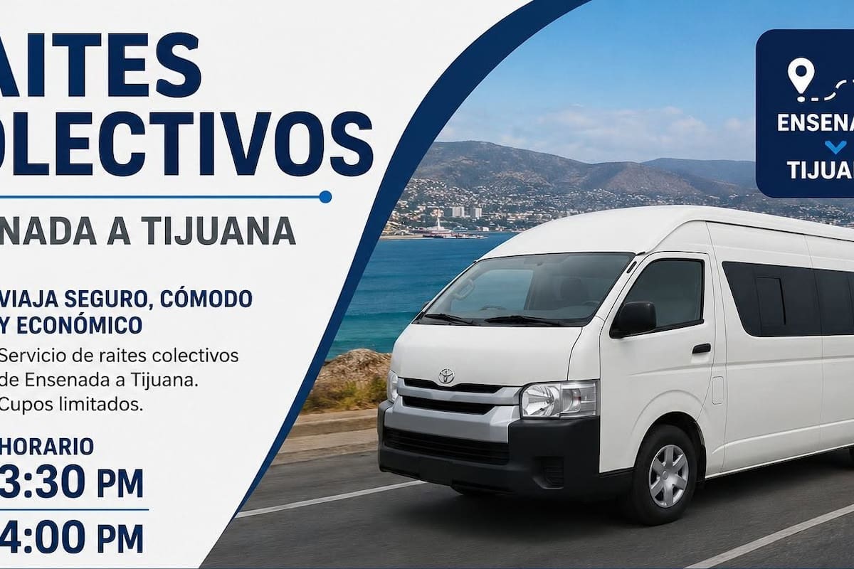 IMOS advierte sobre riesgos de usar “raiteros” en Ensenada
