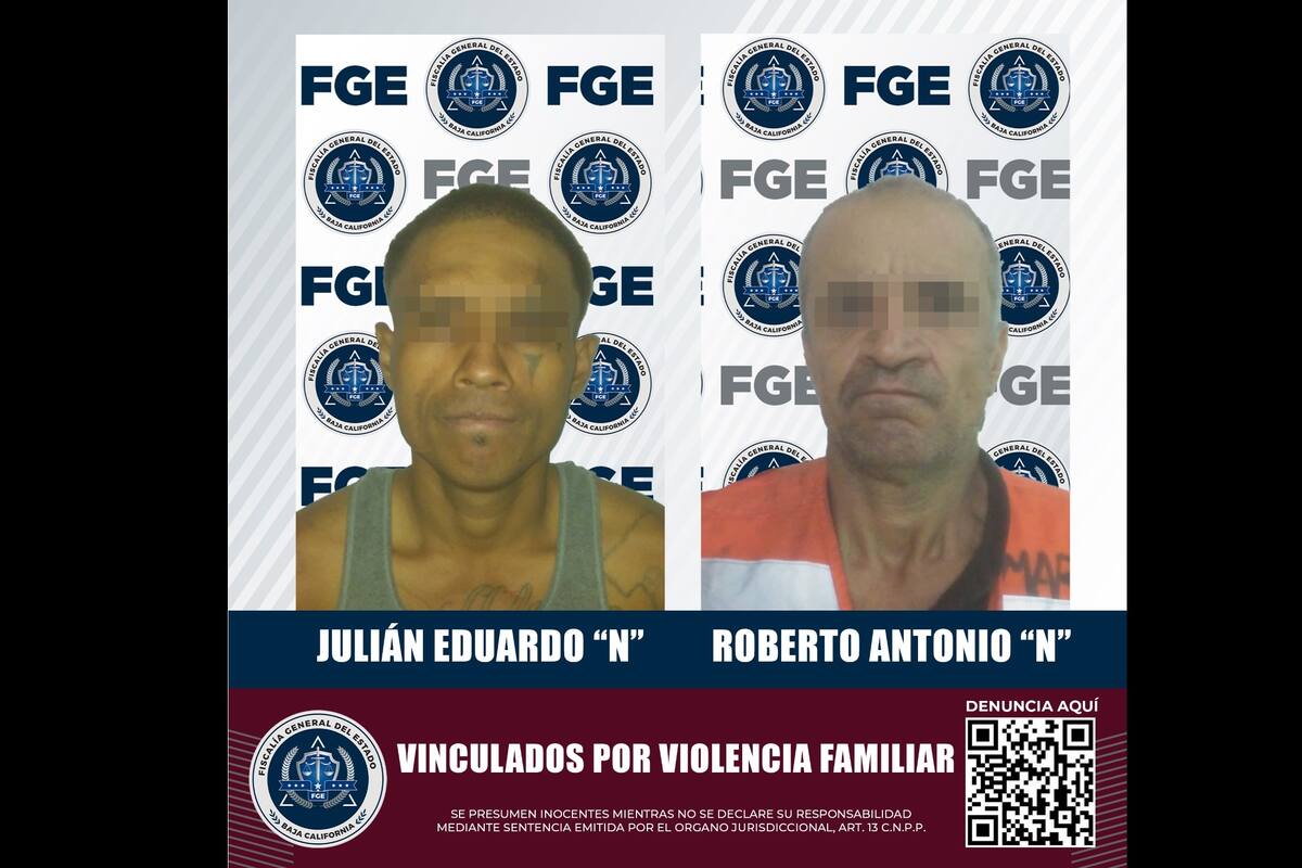 Vinculan a proceso a dos hombres por violencia familiar