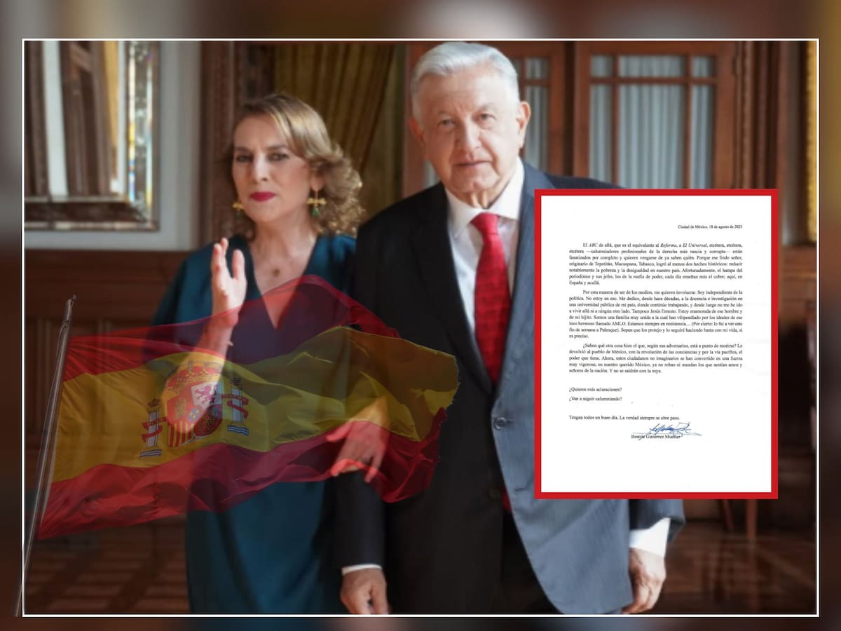 Beatriz Gutiérrez Müller desmiente mudanza a España en carta pública. | Crédito: IG @beatrizgutierrezmuller