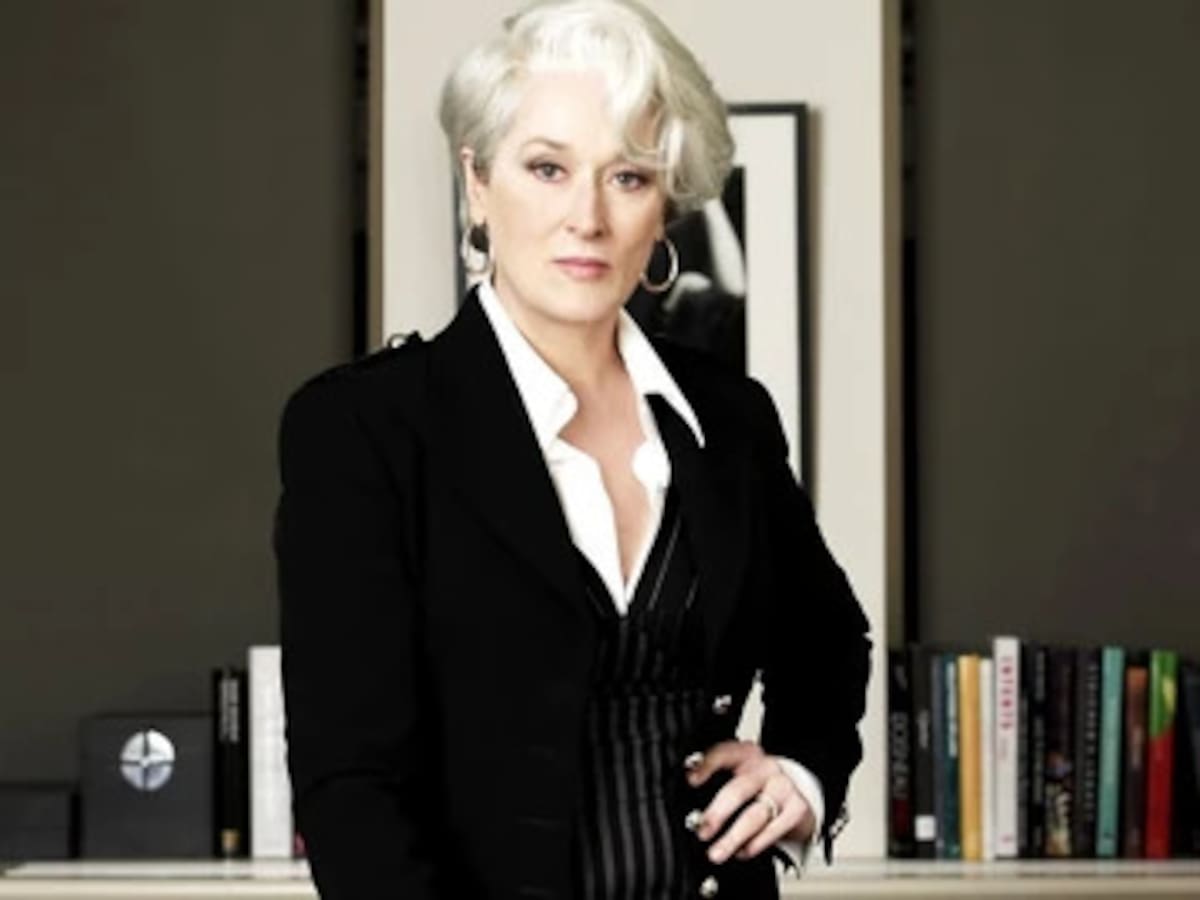 Meryl Streep como Miranda Priestly en 'El diablo viste a la moda'