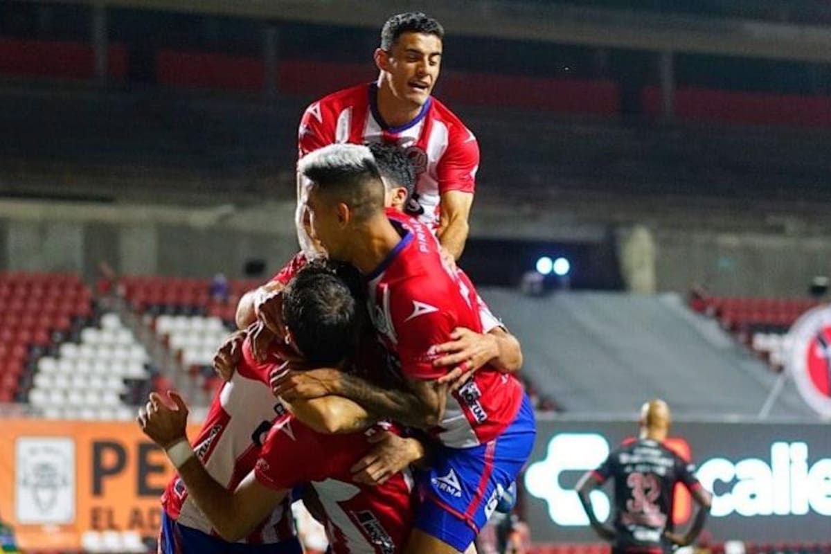 Atlético San Luis vencen en casa ajena a Xolos de Tijuana por 2-0