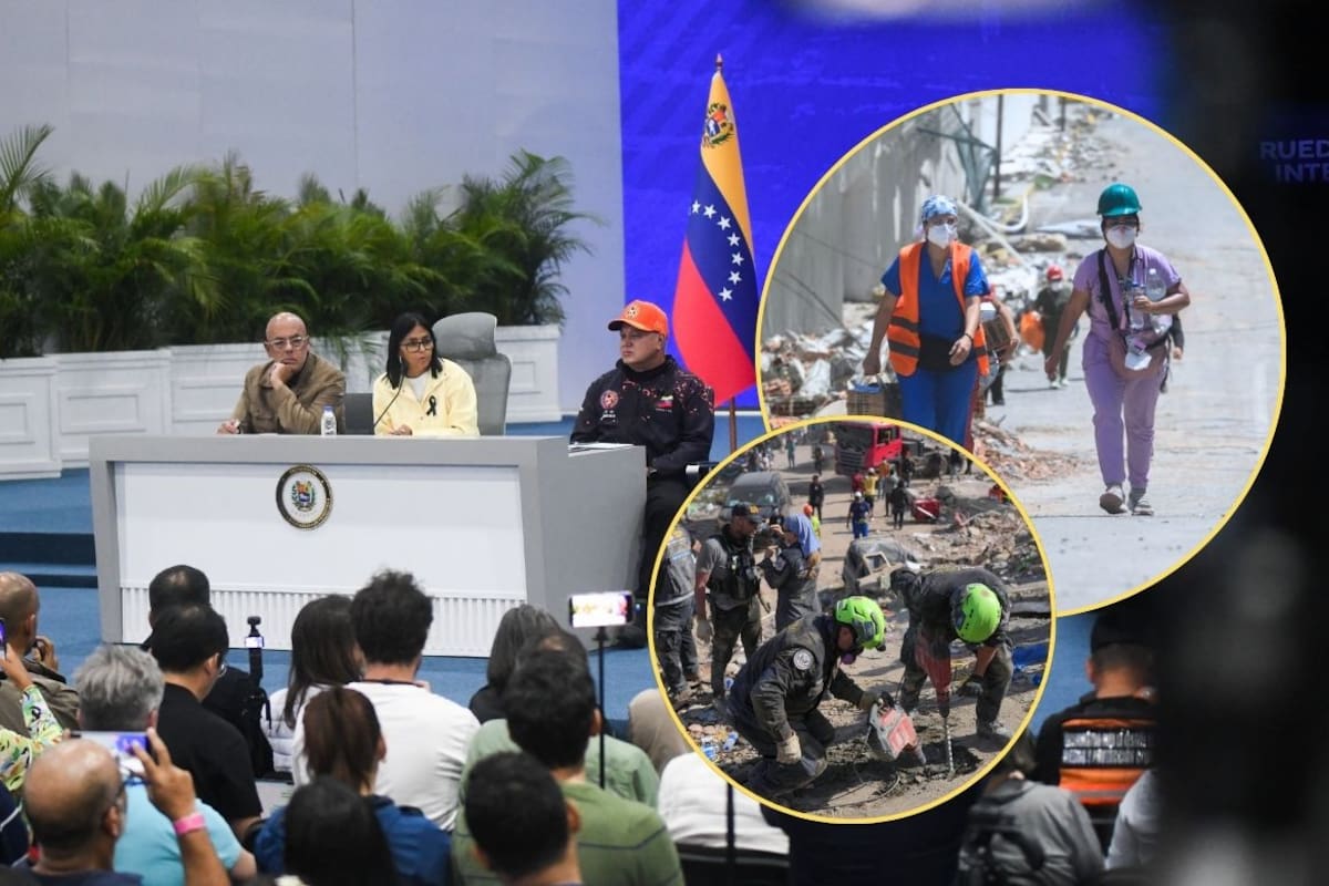 Venezuela eleva a 2 mil 595 la cifra de muertos por los terremotos, reporta 12 mil 400 heridos y más de 6 mil rescatados con vida mientras continúa la búsqueda