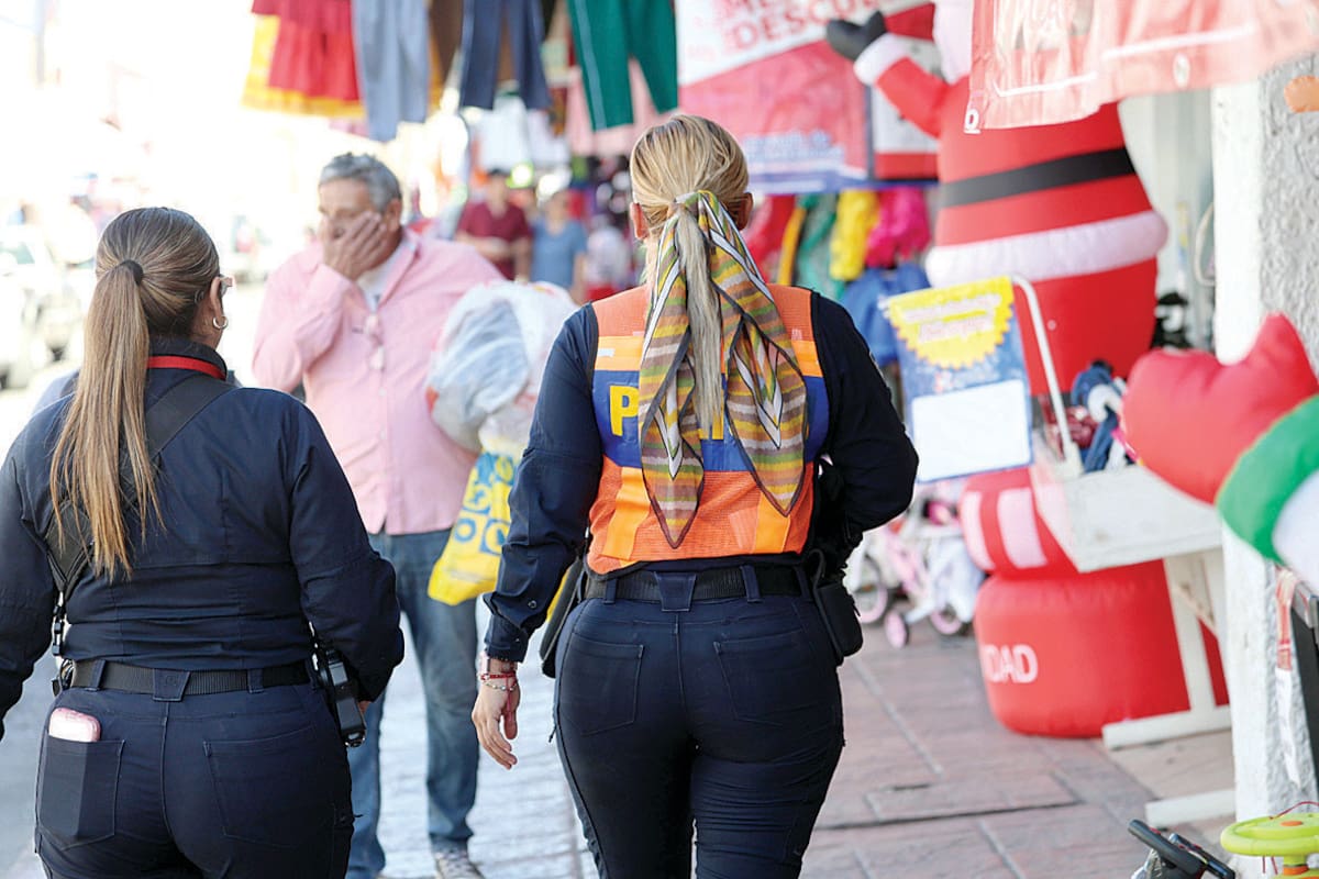 Inicia hoy Operativo Navideño en el Centro de Hermosillo: buscan mayor seguridad ante incremento de visitantes