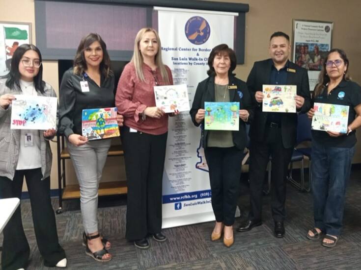 Estudiantes de Yuma y San Luis RC ilustrarán el Calendario Binacional de Aire Limpio 2026