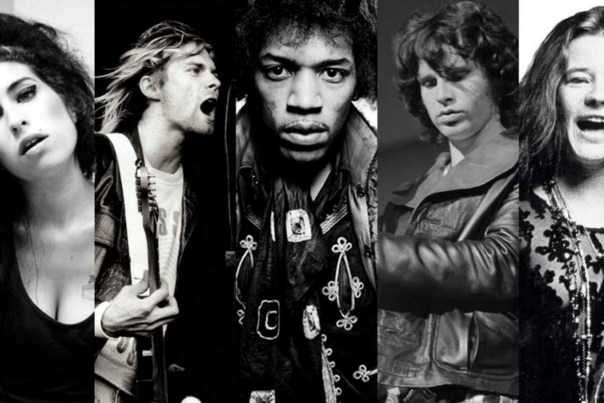 El famoso ''Club de los 27''; las grandes estrellas que fallecieron en la cima de su carrera