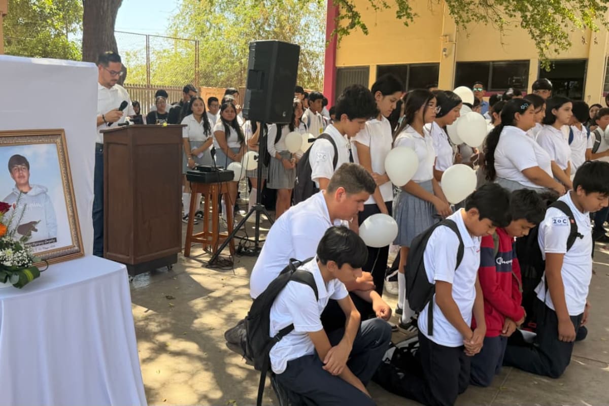 Realizan homenaje póstumo a adolescente que falleció en canal de Cajeme