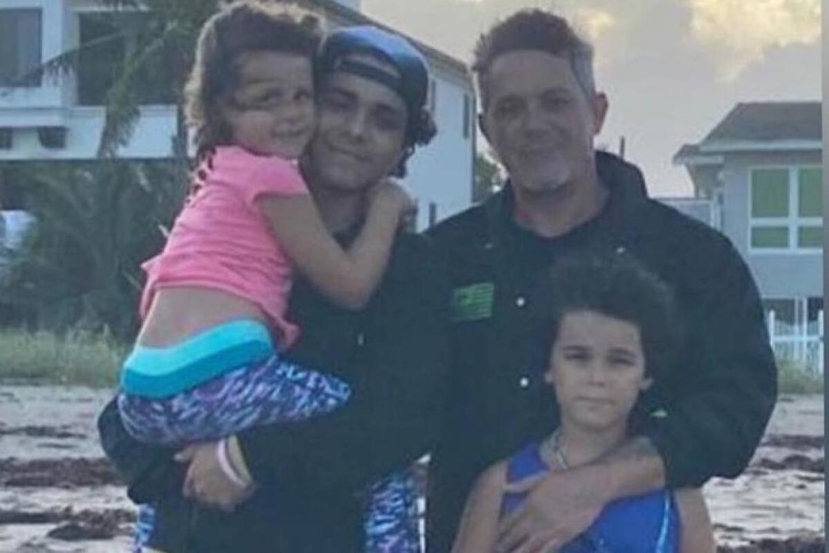 Alejandro Sanz: Su emotivo reencuentro con sus hijos tras seis meses de separación
