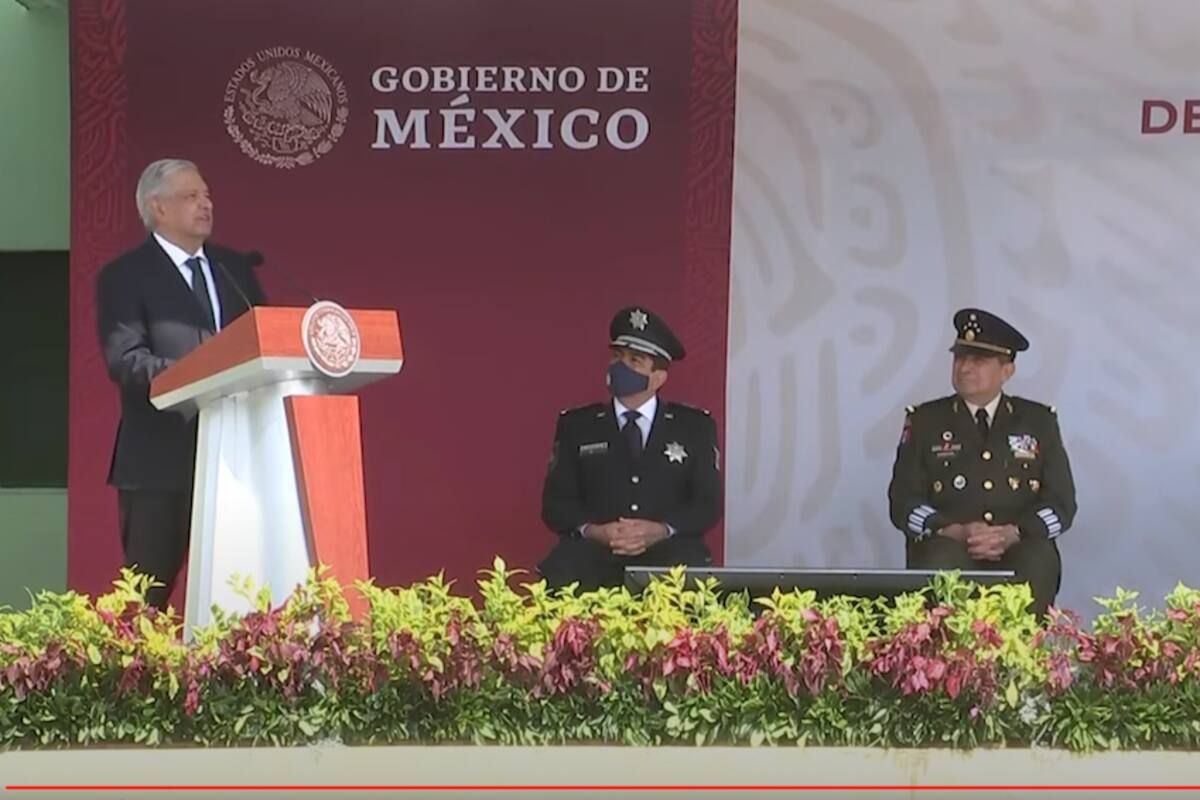 Policía Federal desapareció por falta de rectitud, disciplina y moral, destaca AMLO