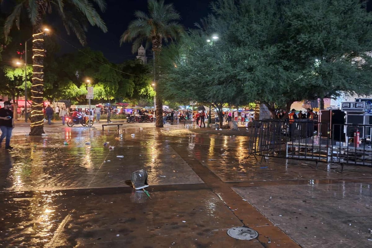 Hermosillo registra lluvias generalizadas con acumulados de hasta 30 milímetros