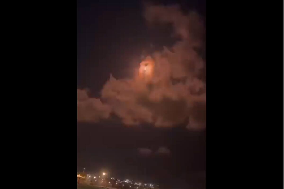 Israel: Fuerzas de Defensa interceptan cohetes en el aire, se acusa al grupo terrorista Gaza