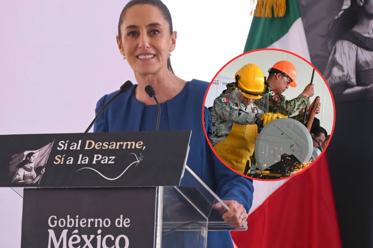 El programa “Sí al desarme, sí a la paz” de Claudia Sheinbaum: Resultados y objetivos en la lucha contra la violencia