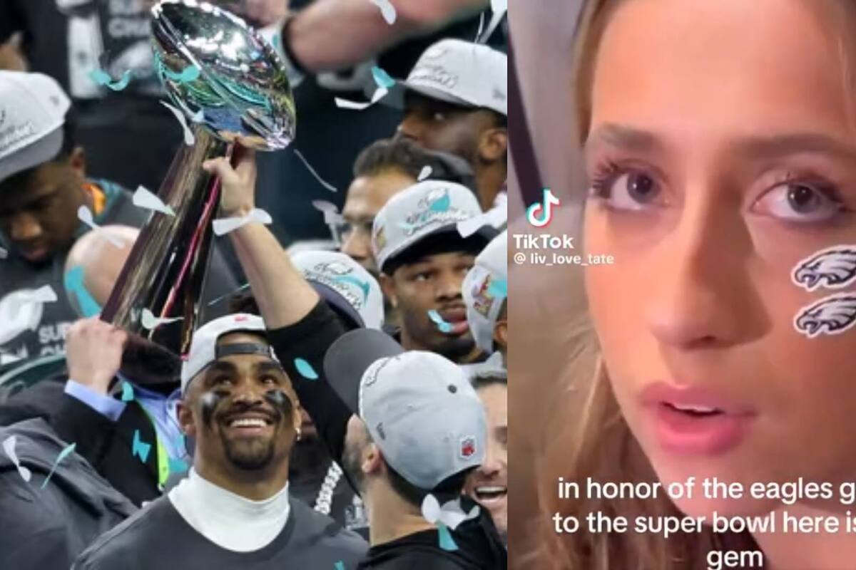 Tate McRae predijo la victoria de Philadelphia y marcado final del Super Bowl 2025