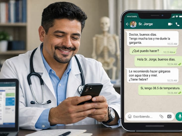 La mayoría de los médicos en México atiende a pacientes por WhatsApp, pero no sustituye la consulta presencial; esto es lo que ha cambiado