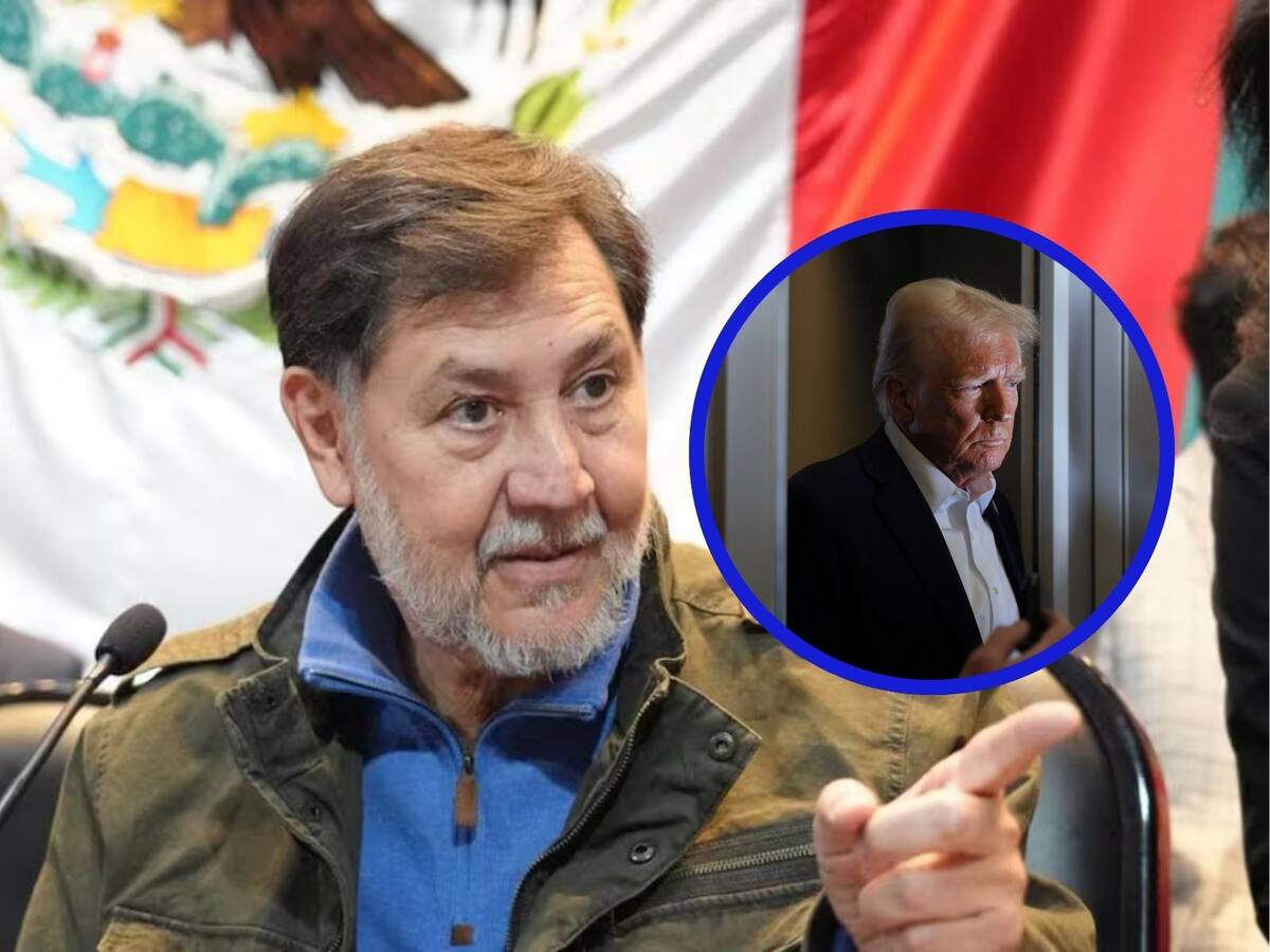 Noroña rechaza política migratoria de Trump al considerarla "hipócrita, racista y fascista". | Crédito: El Universal/REUTERS