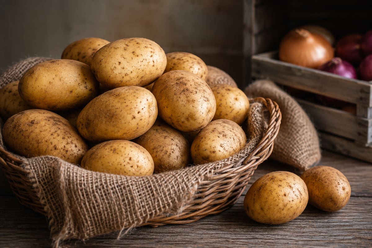 El lugar donde nunca deberías guardar las papas y casi todos lo hacen