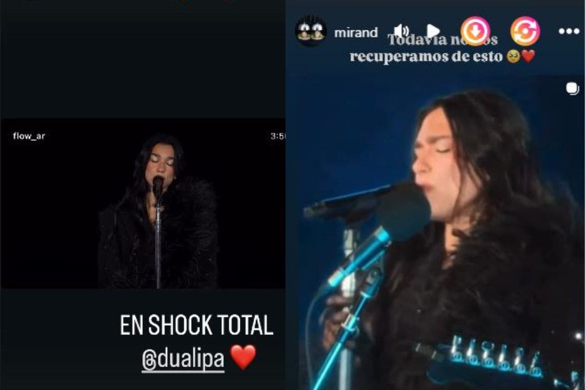 Miranda! reacciona a Dua Lipa cantando "Tu misterioso alguien"