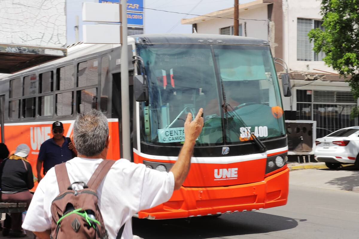 Ajustarán rutas de camiones este domingo 27 de abril
