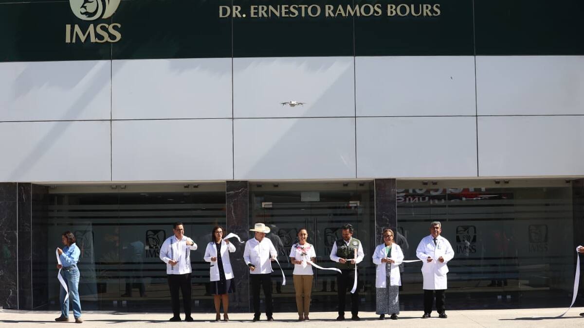 Inaugura Claudia Sheinbaum en Hermosillo hospital universitario del IMSS “Doctor Ernesto Ramos Bours”