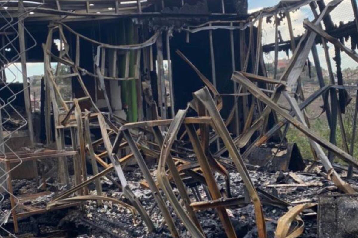 Afectadas 10 familias afectadas por incendio